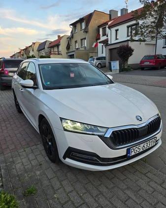 Skoda Octavia cena 112000 przebieg: 75000, rok produkcji 2021 z Gostyń małe 379